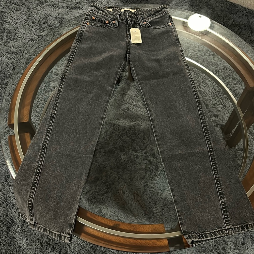 Levi’s bootcut black jeans